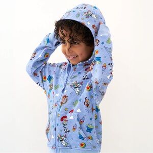 Little Sleepies PLAY Disney Toy Story Pals Bamboo Jersey Zip Hoodie 18-24 months